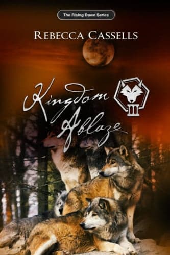 Kingdom Ablaze: The Rising Dawn Series by Rebecca Cassells book cover
