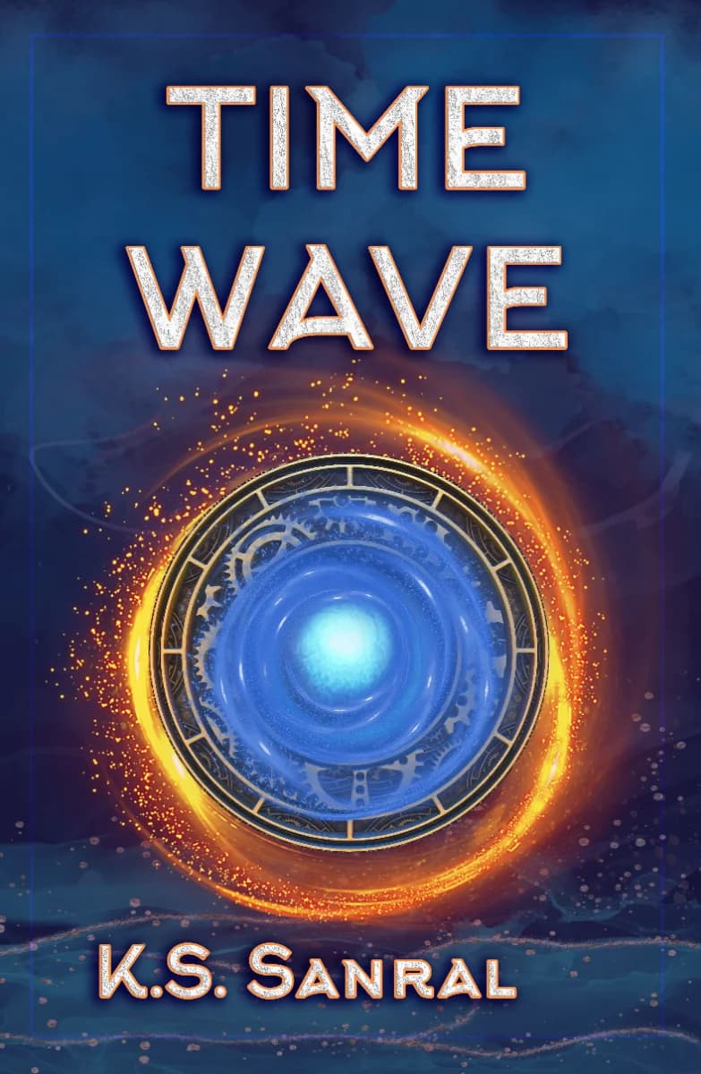 Book cover for Time Wave by K.S. Sanral