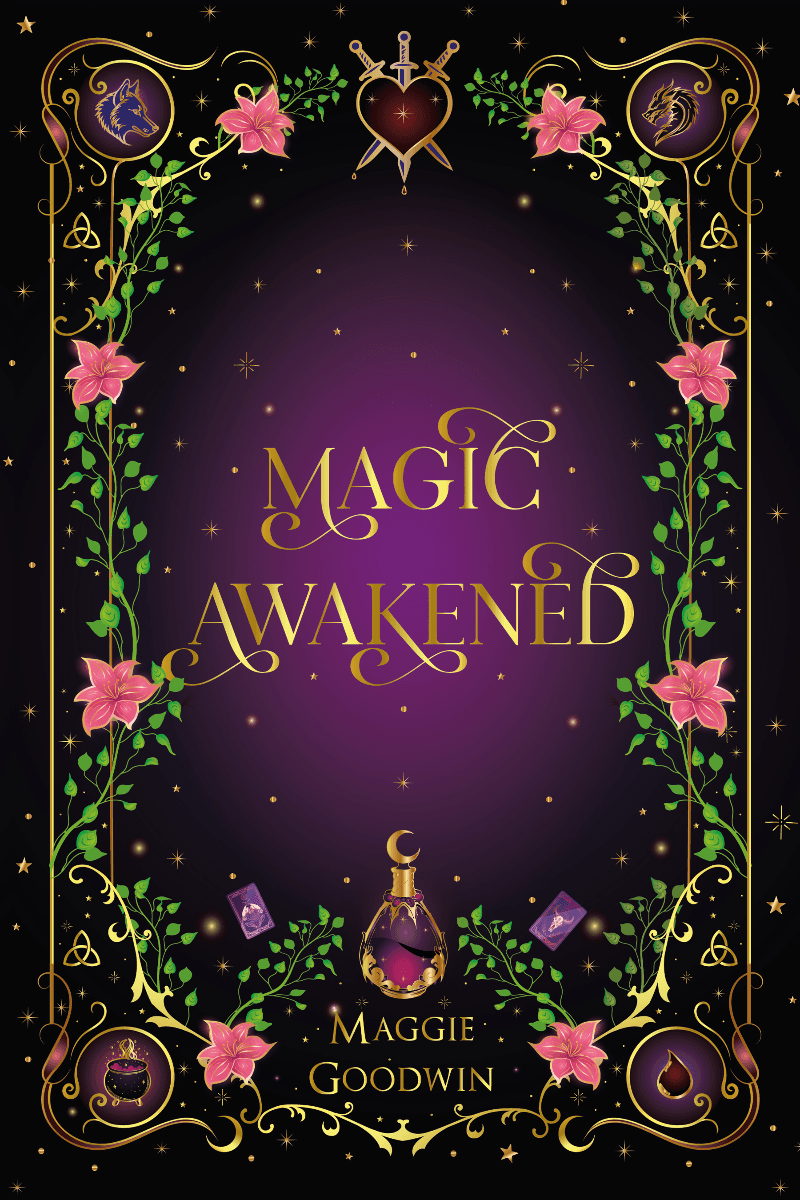 Book cover for Magic Awakened by Maggie Goodwin and Cate James