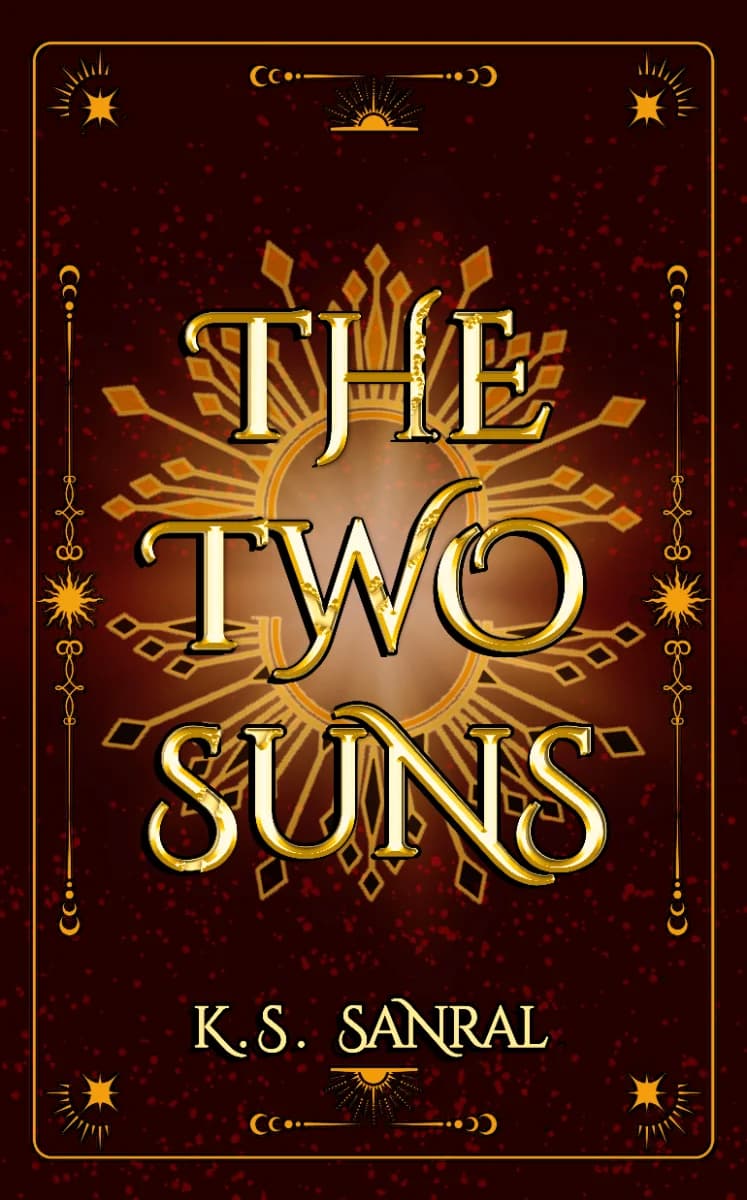 Book cover for The Two Suns by K.S. Sanral