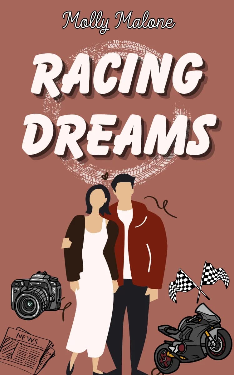Book cover for Racing Dreams by Molly Malone