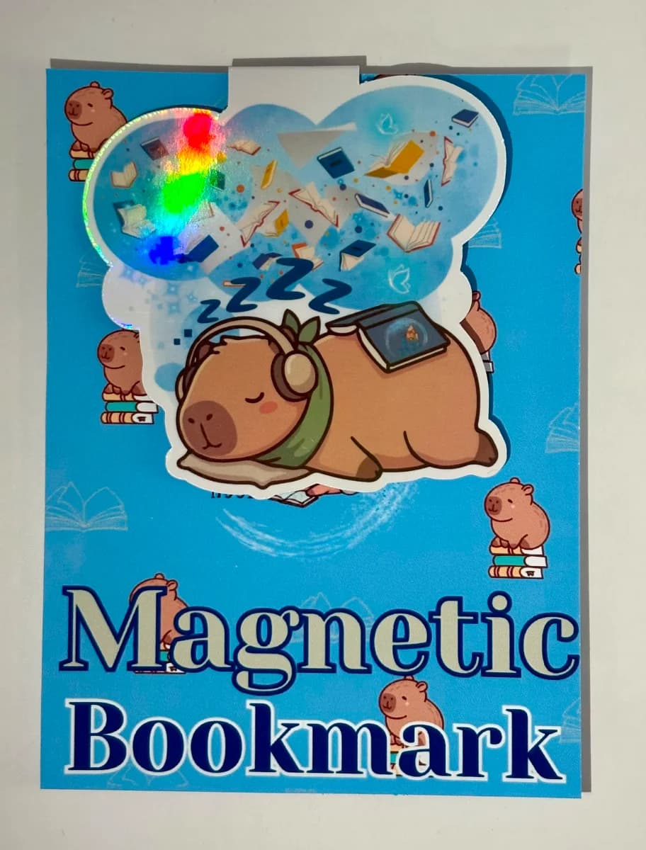 Capybara Magnetic Bookmark merchandise